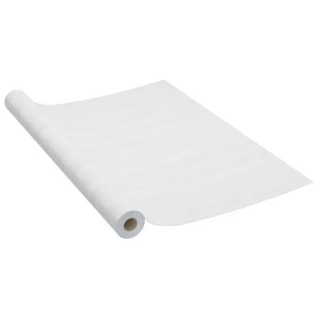  Folii de ușă autoadezive, 2 buc., lemn alb, 210 x 90 cm, PVC