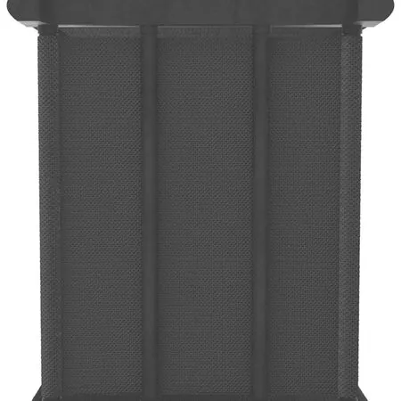  Raft 5 cuburi cu cutii, negru, 103x30x72,5 cm, material textil