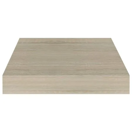  Raft de perete suspendat, stejar, 23x23,5x3,8 cm, MDF