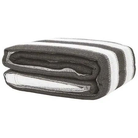  Covor pentru cort, antracit și alb, 300x600 cm