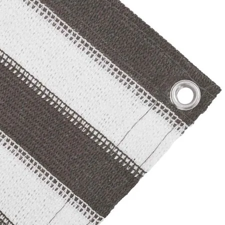  Covor pentru cort, antracit și alb, 300x600 cm