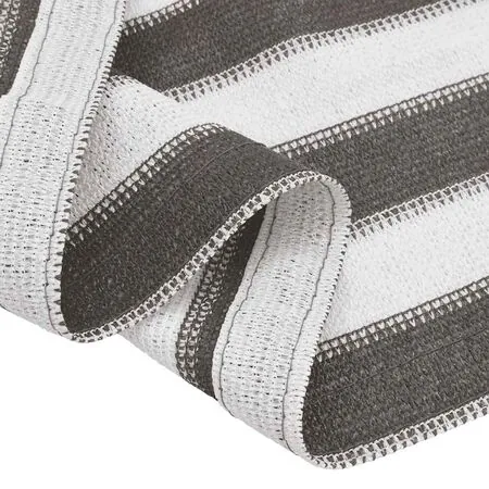  Covor pentru cort, antracit și alb, 300x600 cm