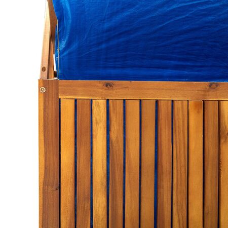  Cutie de depozitare cu spalier, 99x55x160 cm, lemn masiv acacia