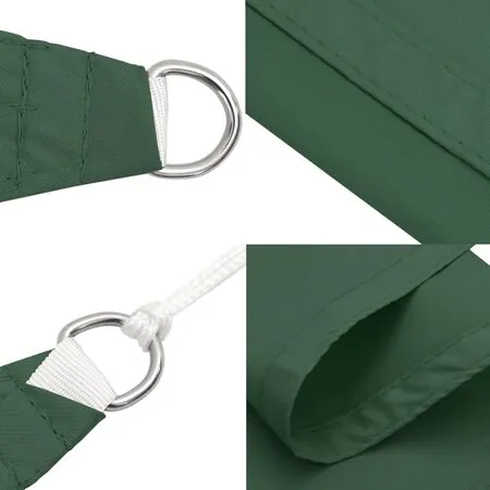 Pânză parasolar, verde închis, 4x4 m, țesătură oxford, pătrat