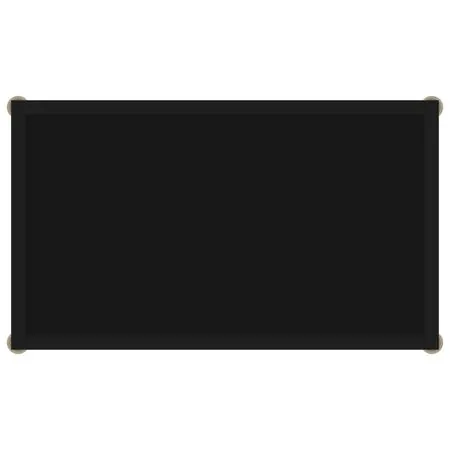  Masă consolă, negru, 60 x 35 x 75 cm, sticlă securizată