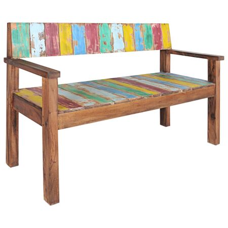  Bancă, 115 cm, lemn masiv reciclat