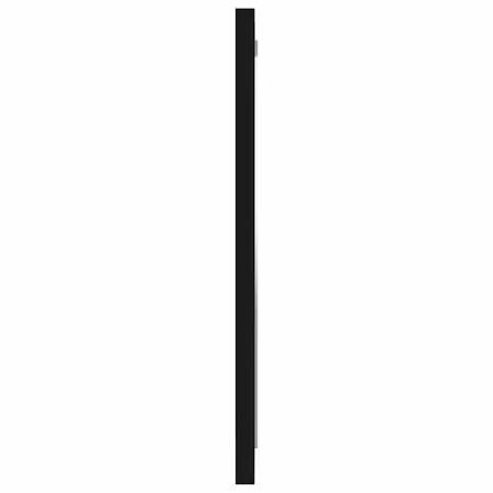  Set mobilier de baie, 2 piese, negru, PAL
