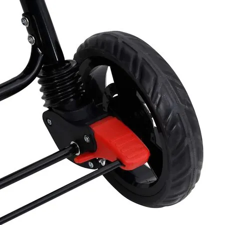  Cărucior pentru gemeni în tandem, roșu, oțel