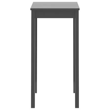  Masă de bar din MDF, negru, 55 x 55 x 107 cm