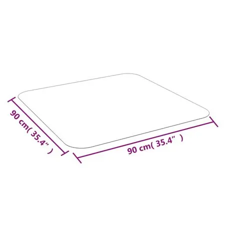  Covoraș pentru podea laminată sau mochetă 90 cm x 90 cm