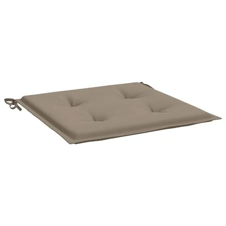  Perne scaune grădină 4 buc. gri taupe 50x50x4cm țesătură Oxford