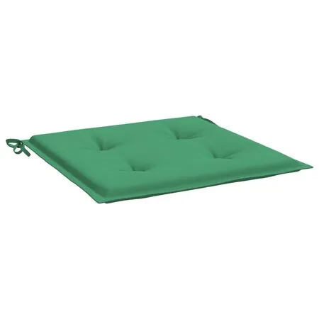  Perne scaune de grădină 6 buc. verde 50x50x3 cm țesătură Oxford
