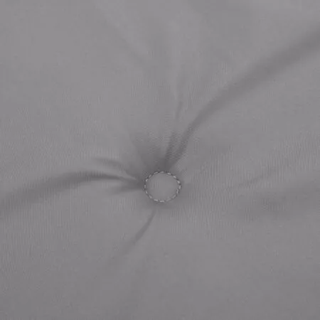  Perne scaun cu spătar înalt, 6 buc., gri, 120x50x3 cm, textil