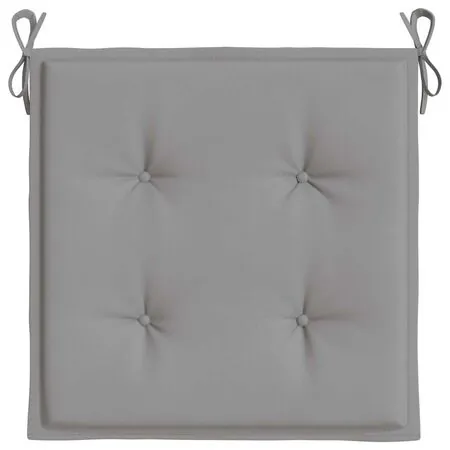  Perne scaune grădină 4 buc. gri 40x40x4 cm țesătură Oxford