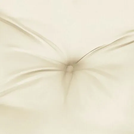  Pernă bancă de grădină, alb crem, 150x50x7 cm, textil oxford