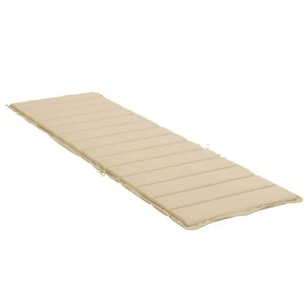  Pernă de șezlong, bej, 200x50x3 cm, textil oxford