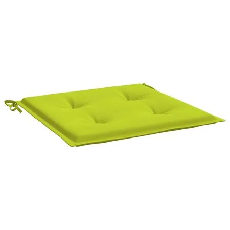  Perne scaune de grădină 4 buc. verde 50x50x3 cm țesătură Oxford