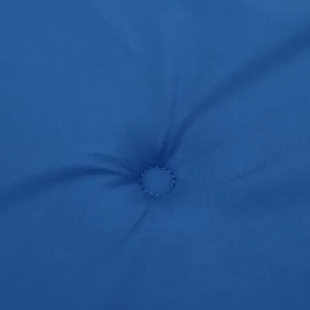  Perne cu spătar mic, 6 buc. albastru 100x50x3 cm textil oxford