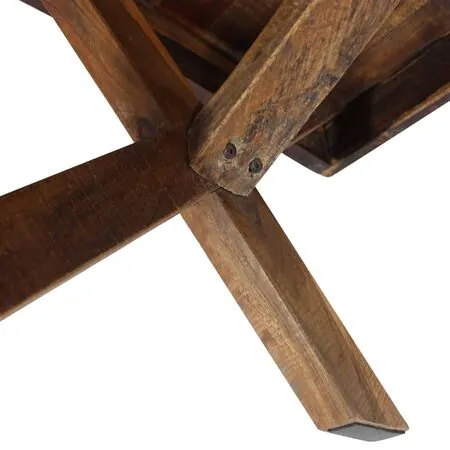  Măsuță de cafea, 110x60x45 cm, mix lemn masiv reciclat