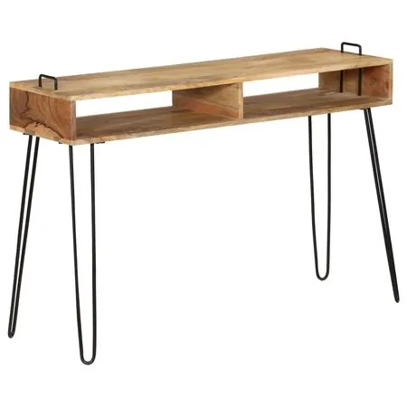 Masă consolă, 115 x 35 x 76 cm, lemn masiv de mango