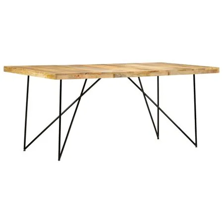  Masă de bucătărie, 180 x 90 x 76 cm, lemn masiv de mango