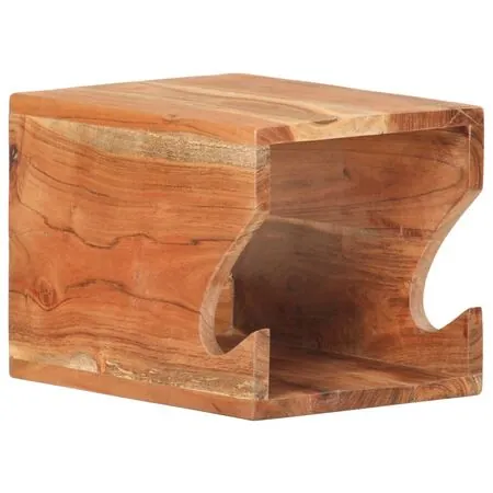  Suport bicicletă de perete, 35 x 25 x 25 cm, lemn masiv acacia