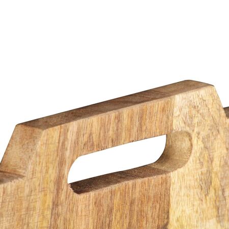  Suport reviste montat pe perete, 33x10x67 cm, lemn masiv mango