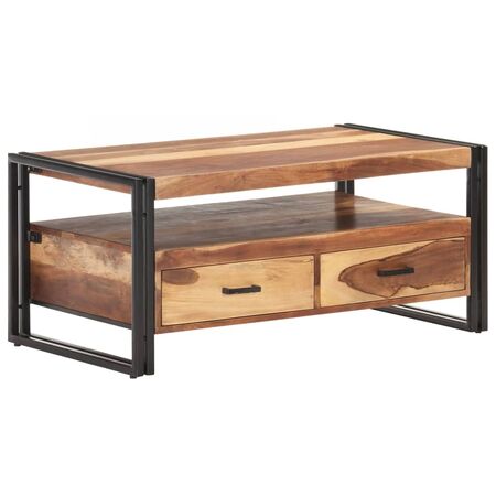  Măsuță de cafea, 100x55x45 cm, lemn masiv de acacia