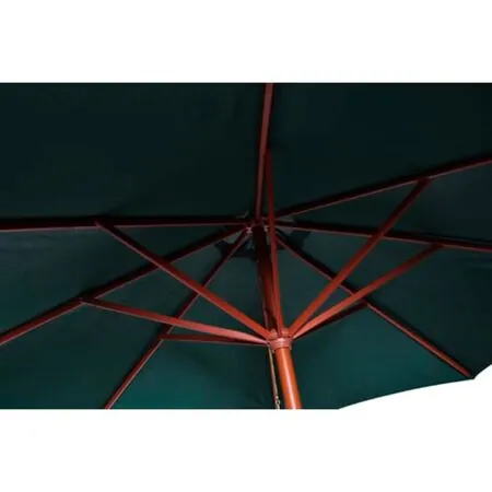  Umbrelă de soare, verde, 258 cm
