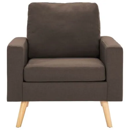  Fotoliu, maro, material textil
