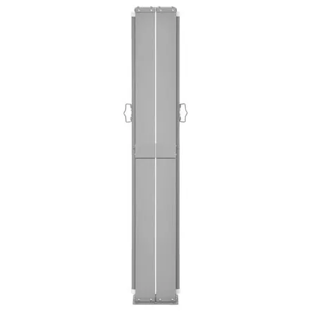  Copertină laterală retractabilă de terasă antracit 140x1200 cm