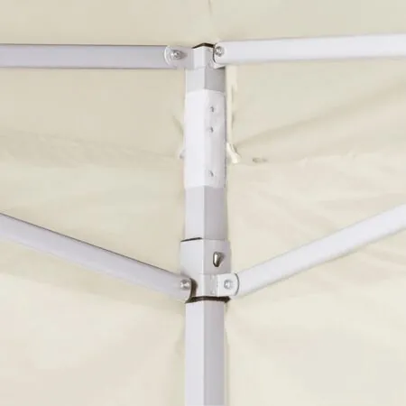 41464  Cream Foldable Tent 3 x 3 m with 4 Walls