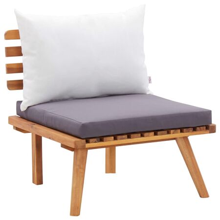 Set mobilier de grădină, 6 piese, lemn masiv de acacia