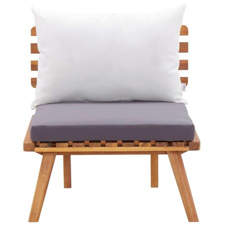  Set mobilier de grădină, 6 piese, lemn masiv de acacia