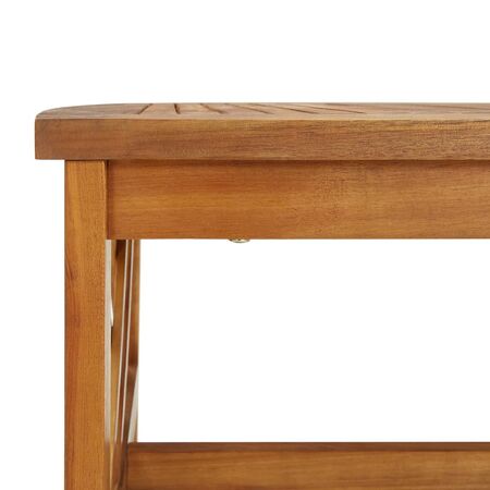  Set mobilier de grădină, 5 piese, lemn masiv de acacia