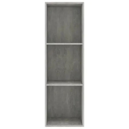  Bibliotecă/Dulap TV, gri beton, 36x30x114 cm, lemn prelucrat