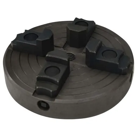  Mandrină pentru lemn 4 fălci conexiune M18 negru 150x63 mm oțel