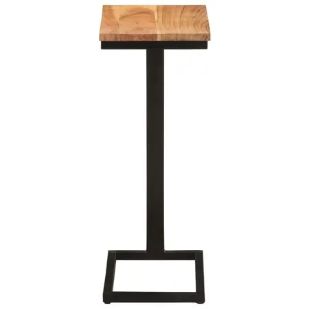  Mese laterale, 2 buc., 31,5x24,5x64,5 cm, lemn masiv de acacia