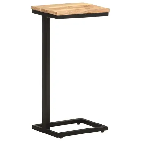  Mese laterale, 2 buc., 31,5x24,5x64,5 cm, lemn masiv de acacia
