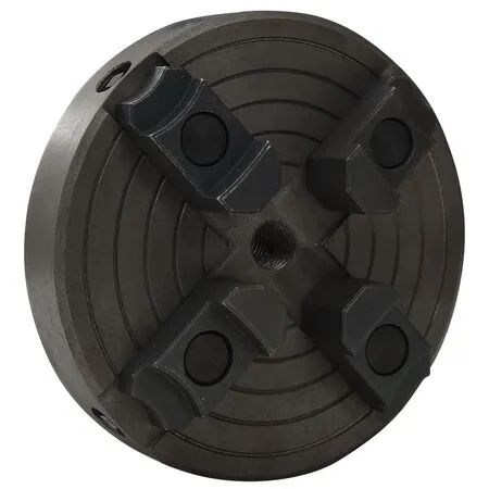  Mandrină pentru lemn 4 fălci conexiune M18 negru 150x63 mm oțel