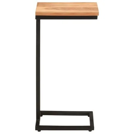  Mese laterale, 2 buc., 31,5x24,5x64,5 cm, lemn masiv de acacia