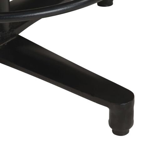  Scaune de bar, 2 buc., 76 cm, piele naturală