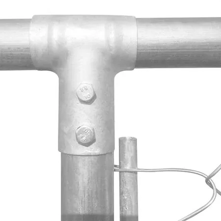  Padoc pentru câini de exterior, 950x570x185 cm, oțel galvanizat