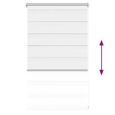 Stor Zebra 50 x 100 cm Alb