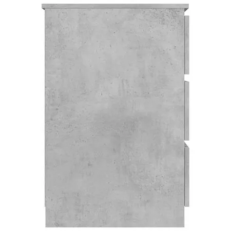  Birou de scris, gri beton, 140x50x77 cm, lemn prelucrate