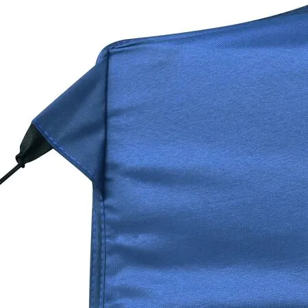  Cort de petrecere pliabil cu pereți, albastru, 6x3 m, aluminiu