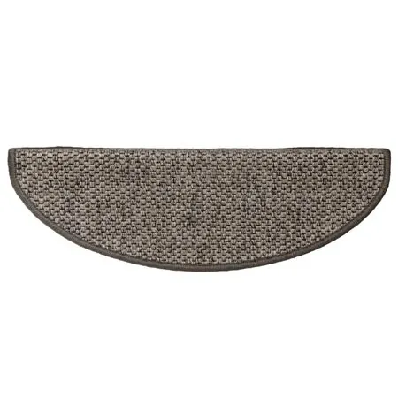  Covorașe autoadezive de scări 15 buc. maro bej 65x21x4cm sisal