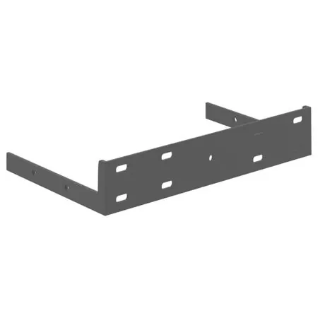  Rafturi perete suspendate 2 buc. gri beton 23x23,5x3,8 cm MDF
