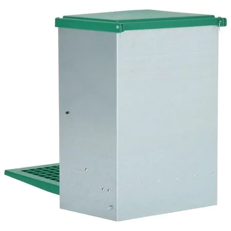  Dozator automat de hrană pentru păsări de curte cu banda 12 kg