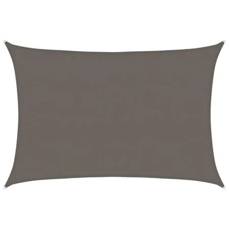  Pânză parasolar, antracit, 5x6 m, HDPE, 160 g/m²